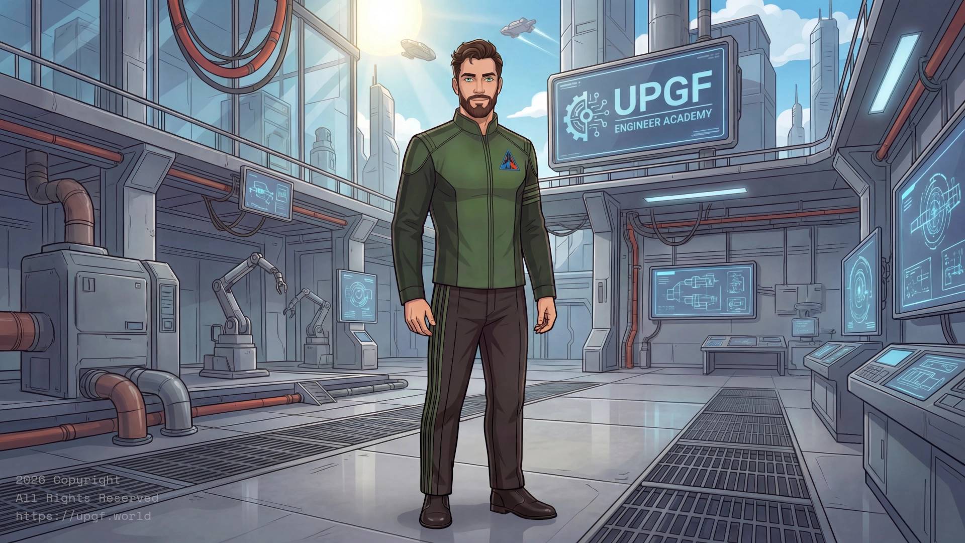 Official profile image of Chris Cargill, a character from United Planets And Galactic Fleet (UPGF).
