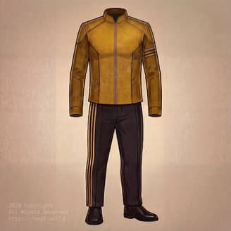 United Planets And Galactic Fleet - Communication / Transportation Uniform