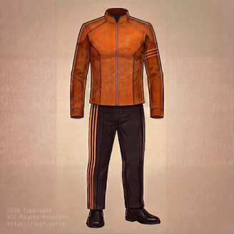 United Planets And Galactic Fleet - Pilot Uniform