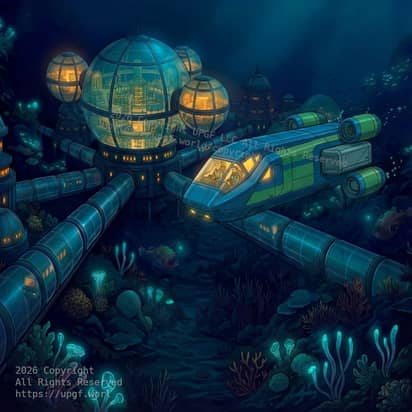 Chris Cargill and his partner David Swanson-Cargill traveling in their shuttle to SubAqua Makatea in the French Polynesia on Earth in the Sol System in the Milky Way Galaxy